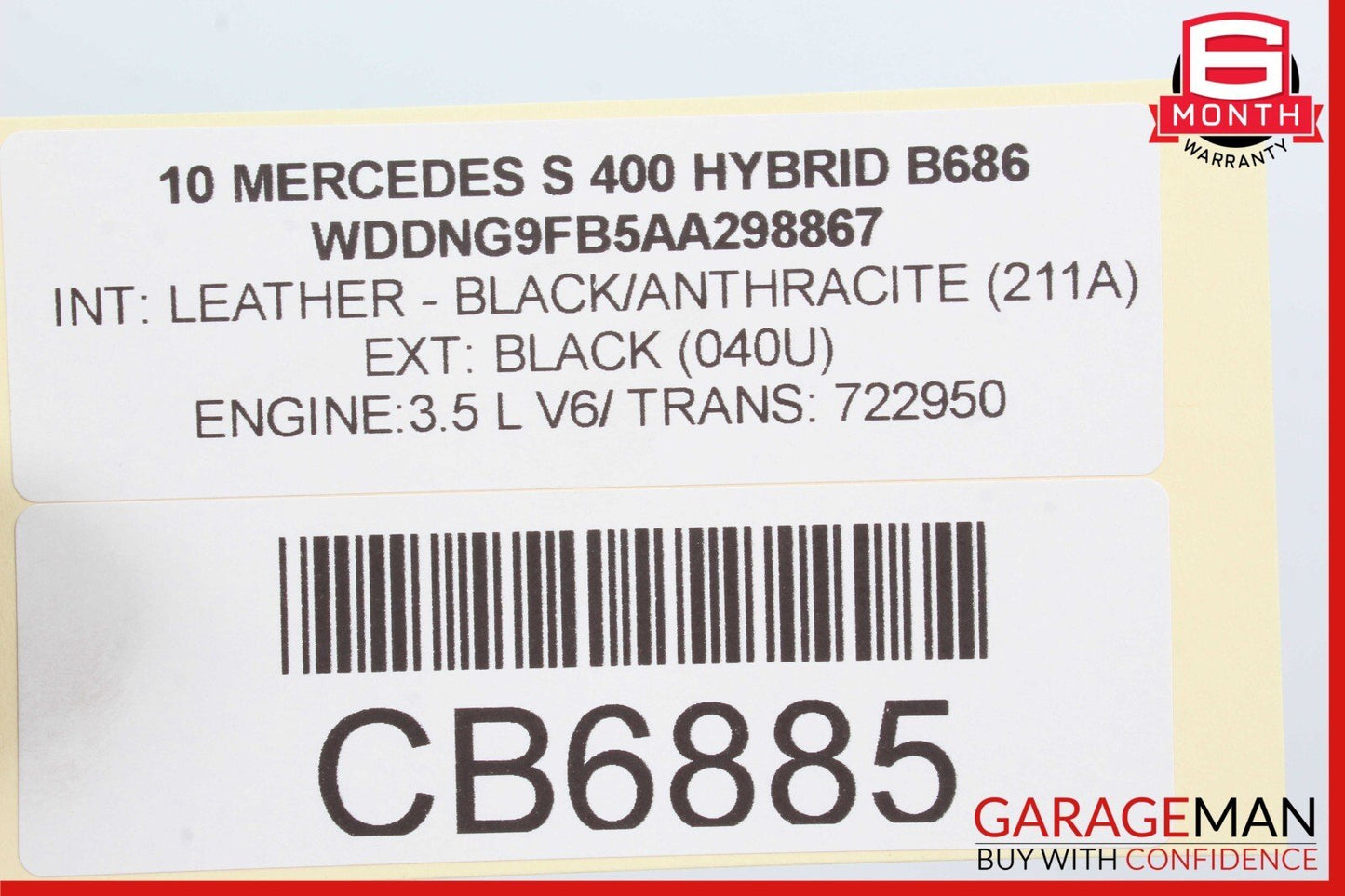 07-13 Mercedes W221 S400 S600 Trunk Lid Locking Hydraulic Pull Down Pump OEM