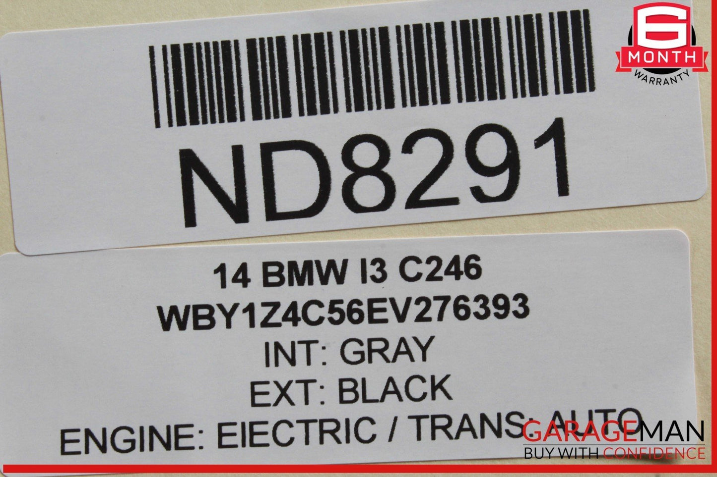 14-21 BMW i3 I01 Hybrid Electric Power Steering Rack & Pinion Assembly OEM