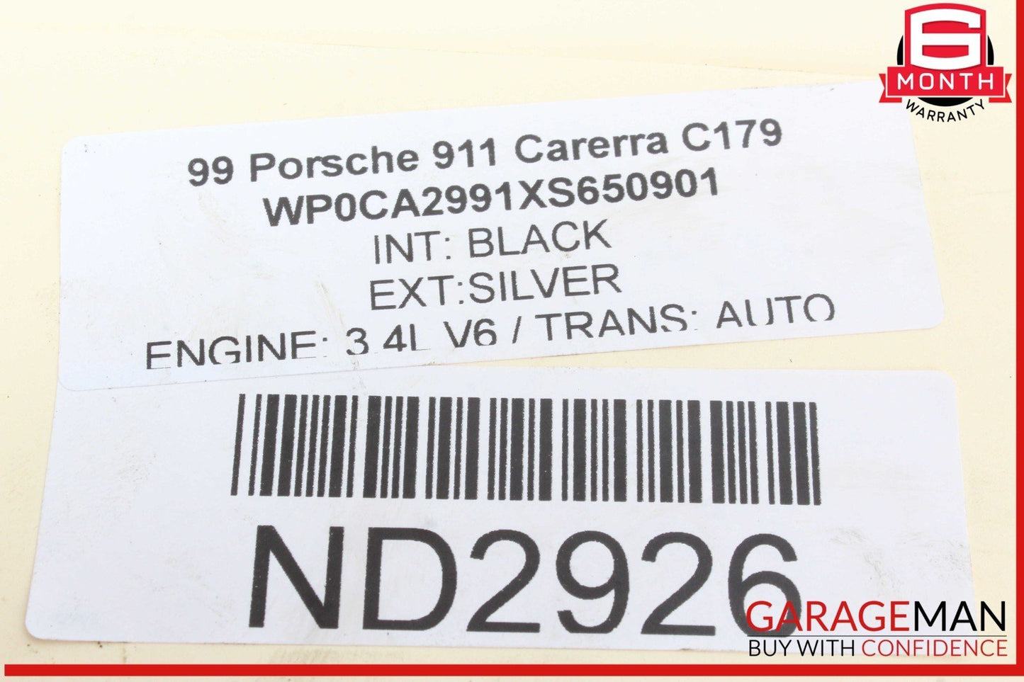 99-05 Porsche 911 996 Right Side Door Window Regulator Motor Plate OEM