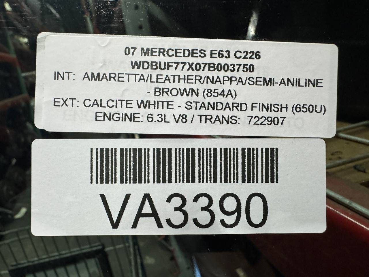 03-09 Mercedes W211 E63 AMG E500 Front Right Side Door Window Auto Glass OEM
