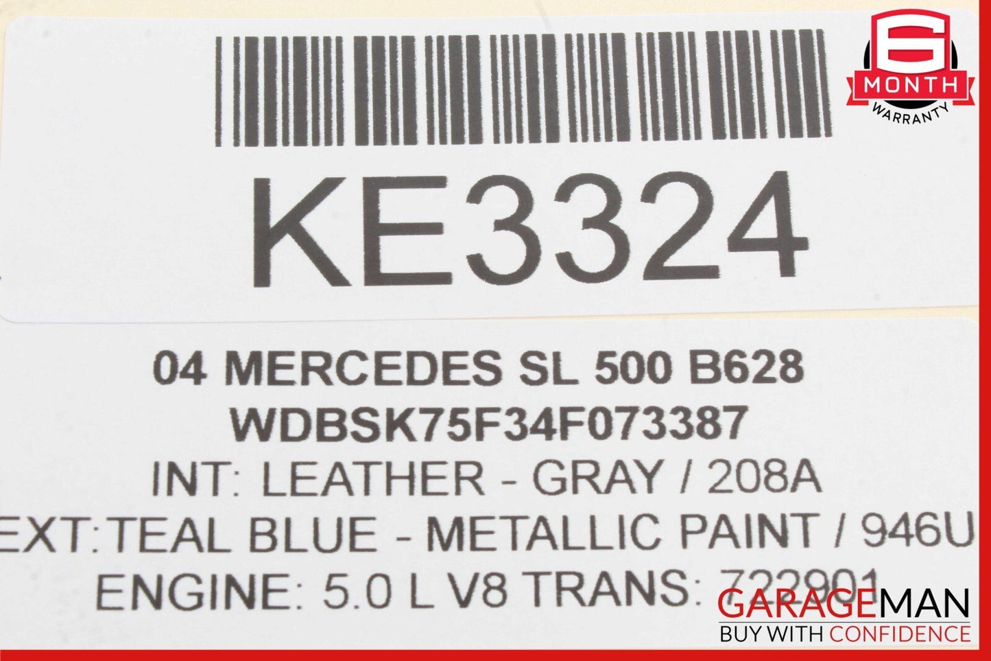 03-12 Mercedes R230 SL500 SL550 E350 CLS550 Rear Right Side Upper Control Arm