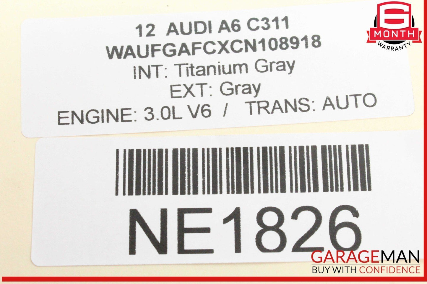 12-18 Audi A6 A7 SQ5 Rear Left Driver Side Suspension Lower Control Arm OEM