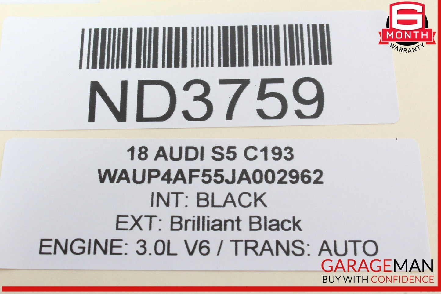 18-24 Audi S5 RS5 Rear Left and Rear Right Side Door Audio Speaker Set of 2 OEM