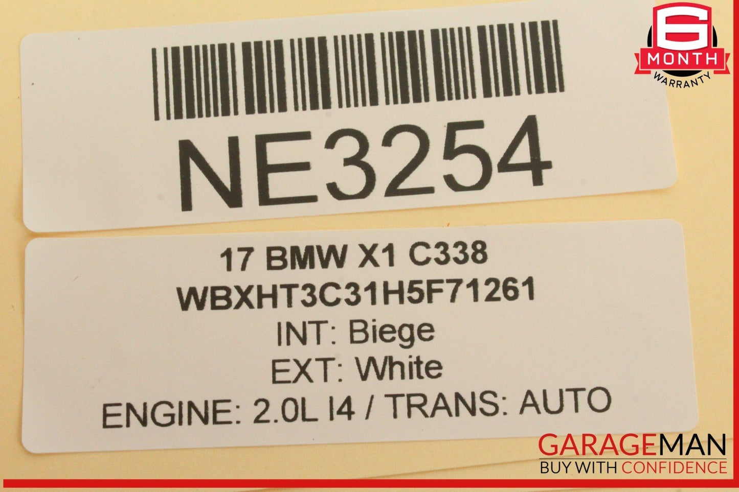 16-22 BMW X1 F48 X3 X4 Rear Trunk Lock Latch Actuator w/ Motor Assembly OEM
