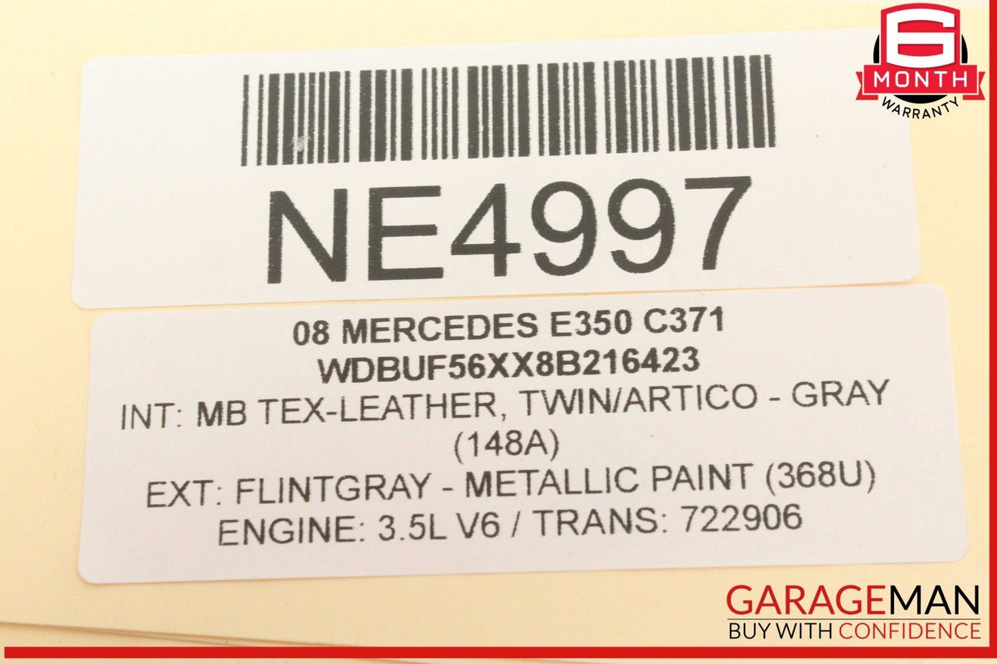 07-09 Mercedes W211 E350 Front Left & Right Door Audio Sound Speakers Set of 2
