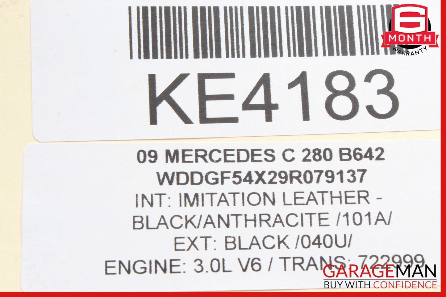 08-17 Mercedes W204 C300 E400 Front Left Side Lower Control Arm RWD OEM