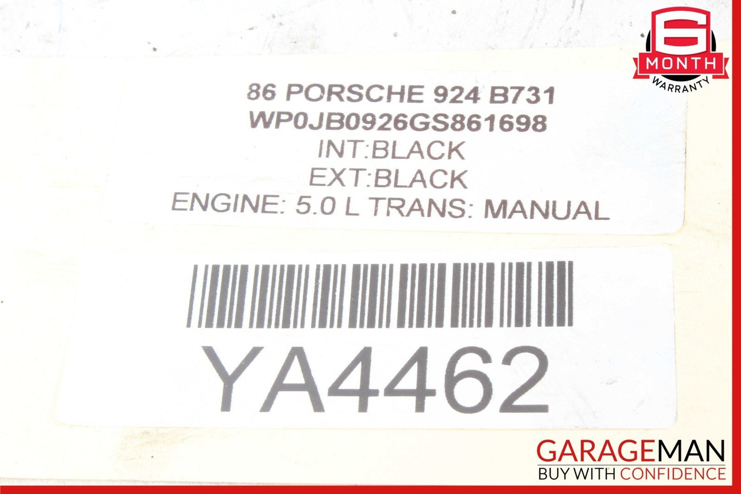 78-86 Porsche 928 Front Left Steering Knuckle Spindle Hub Assembly OEM