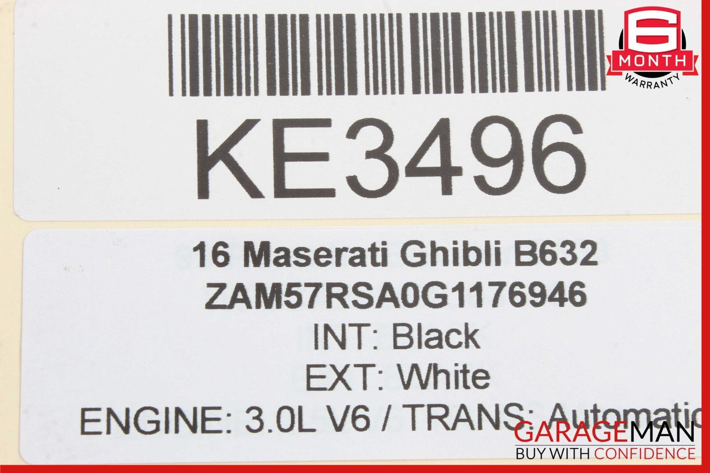 14-20 Maserati Ghibli Levante M157 Right Turbocharger Turbo Charger Manifold OEM