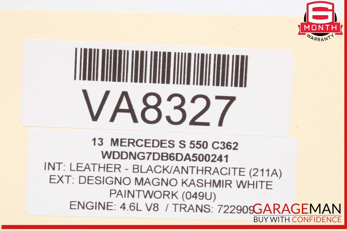 10-14 Mercedes W221 S550 Rear Sam Fuse Box Relay Module 2219006902 OEM
