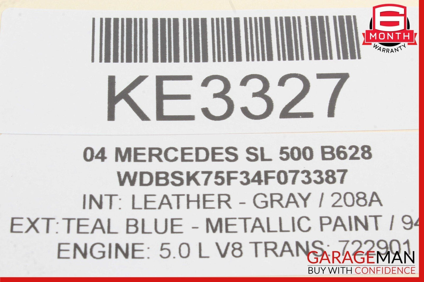 03-12 Mercedes R230 SL550 CLS550 Rear Right / Left Side Thrust Lower Control Arm