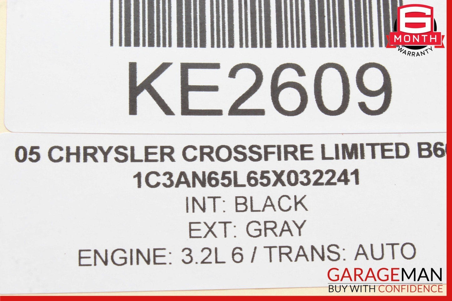 04-11 Chrysler Crossfire Rear Left Driver Side Suspension Lower Control Arm OEM