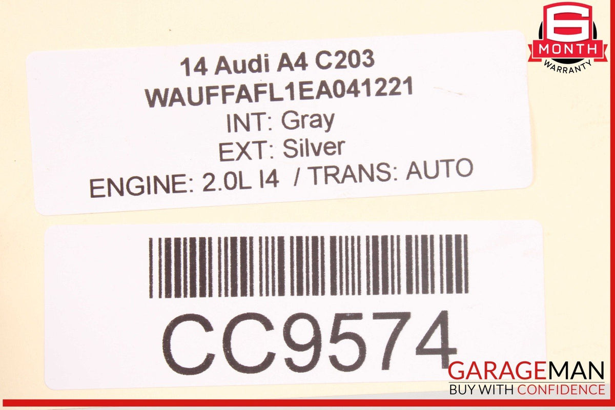 13-17 Audi A4 A5 A6 Quattro 2.0L Automatic Transmission Assembly OEM 61k