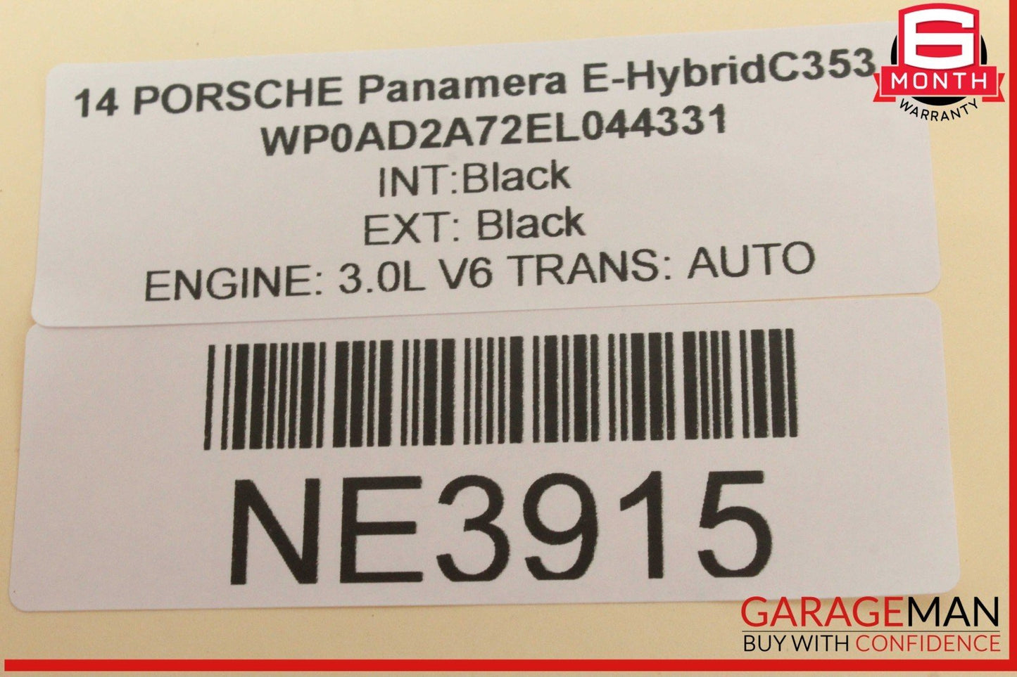 10-18 Porsche Panamera 970 E-Hybrid Front Left & Right Side Door Sound Speaker