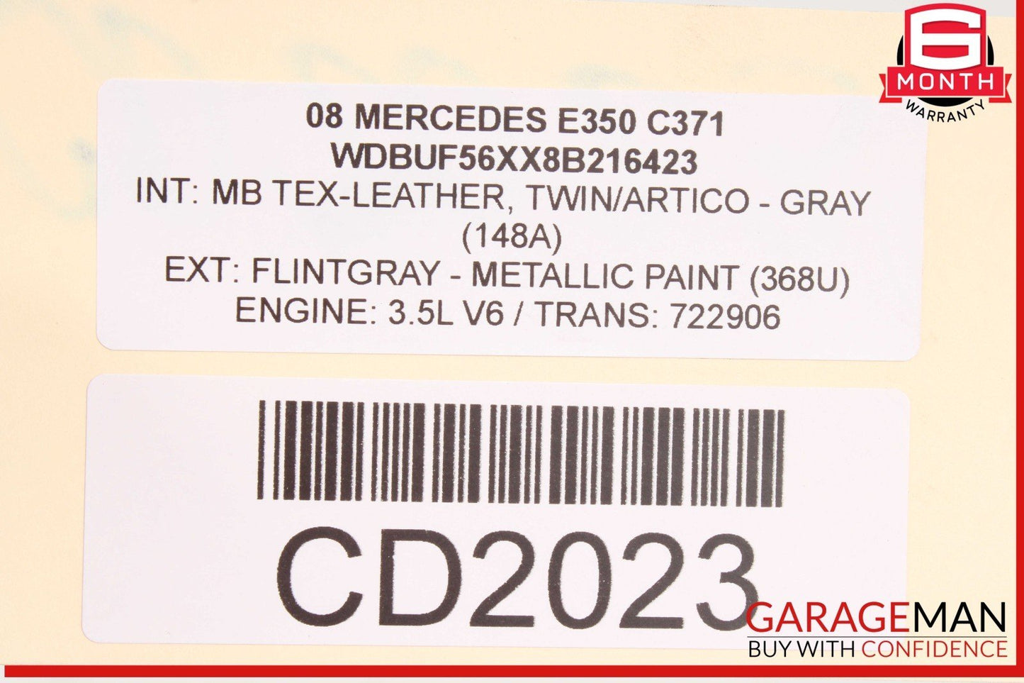 03-09 Mercedes W211 E350 E320 E55 AMG Front Right Side Wing Fender Panel OEM