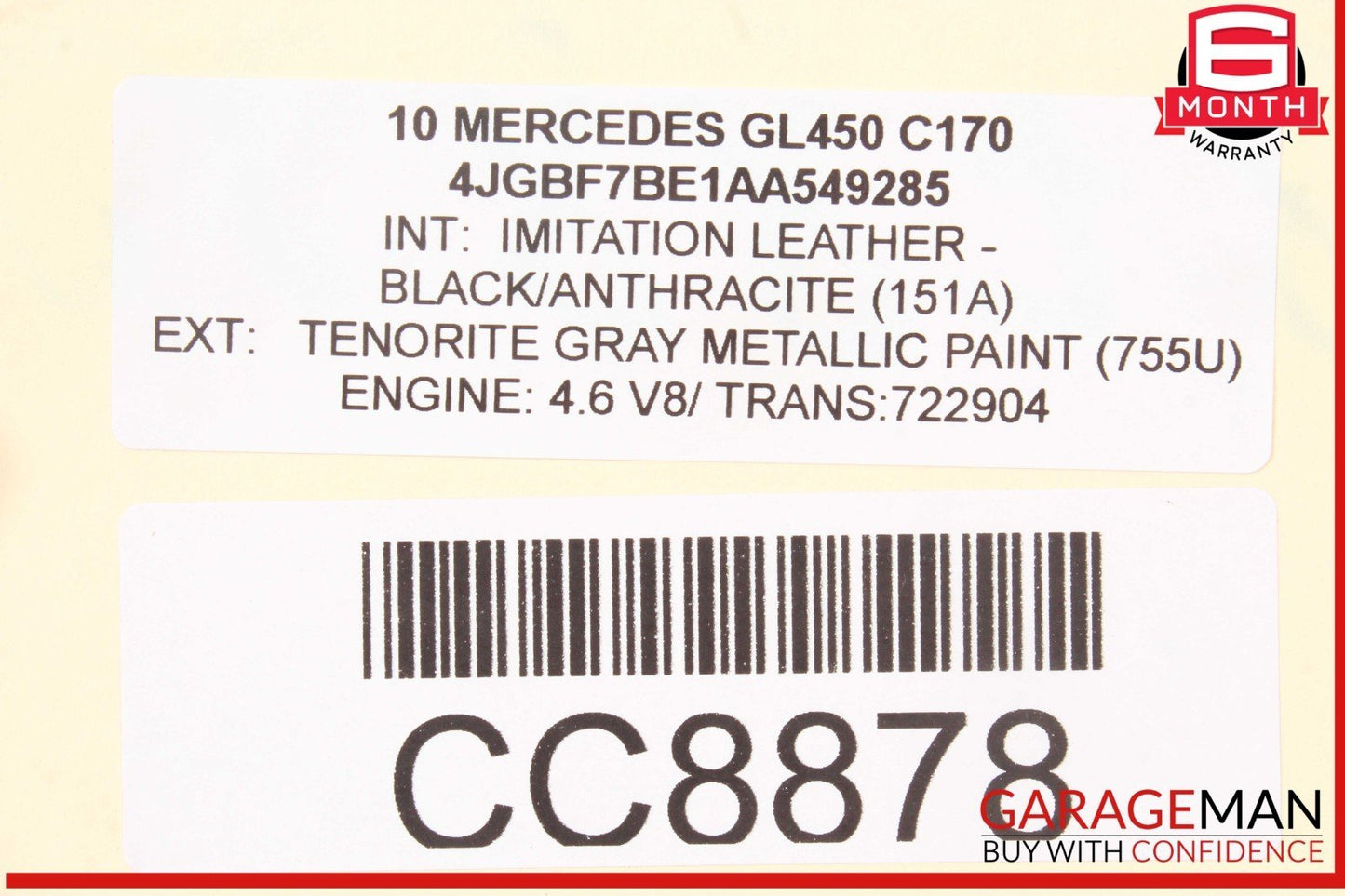 06-13 Mercedes X164 GL450 GL550 Engine Motor Radiator Cooling Fan Assembly OEM