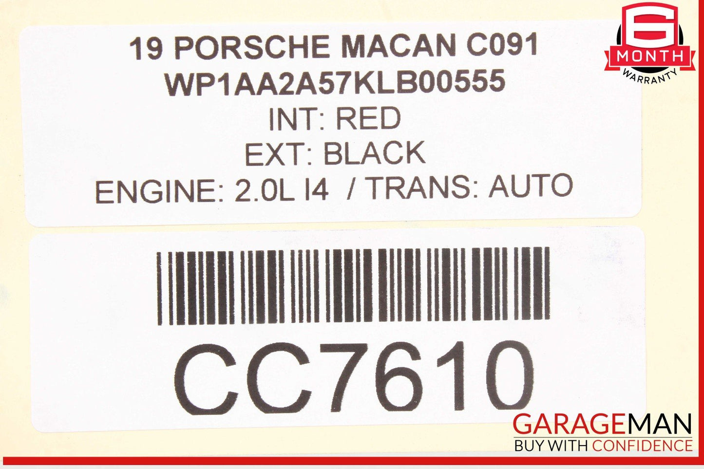 19-23 Porsche Macan 95B S Fuel Gas Tank Reservoir Assembly OEM