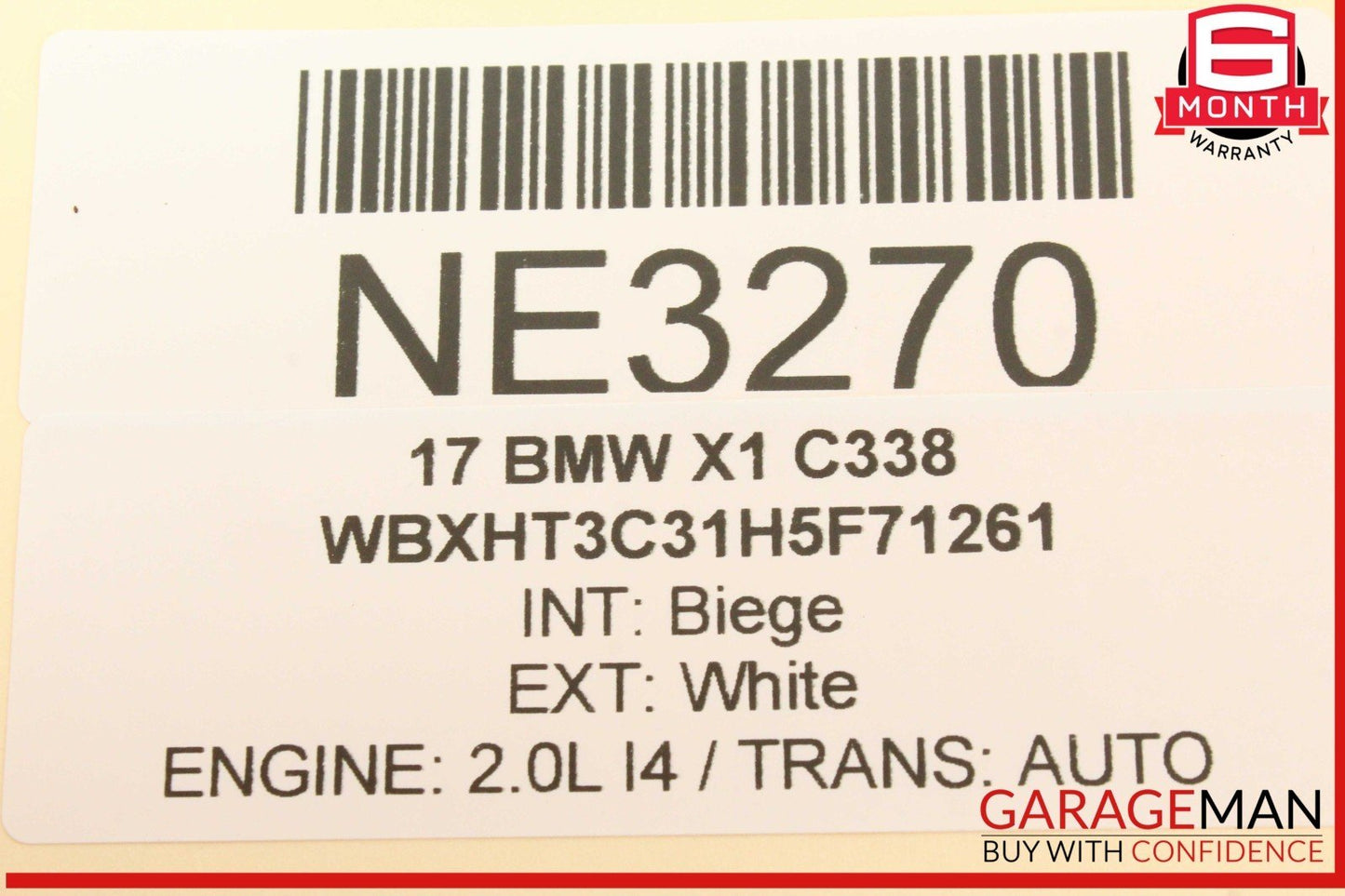 16-22 BMW X1 F48 X2 Front / Rear Right and Left Side Mid Range Audio Speaker OEM