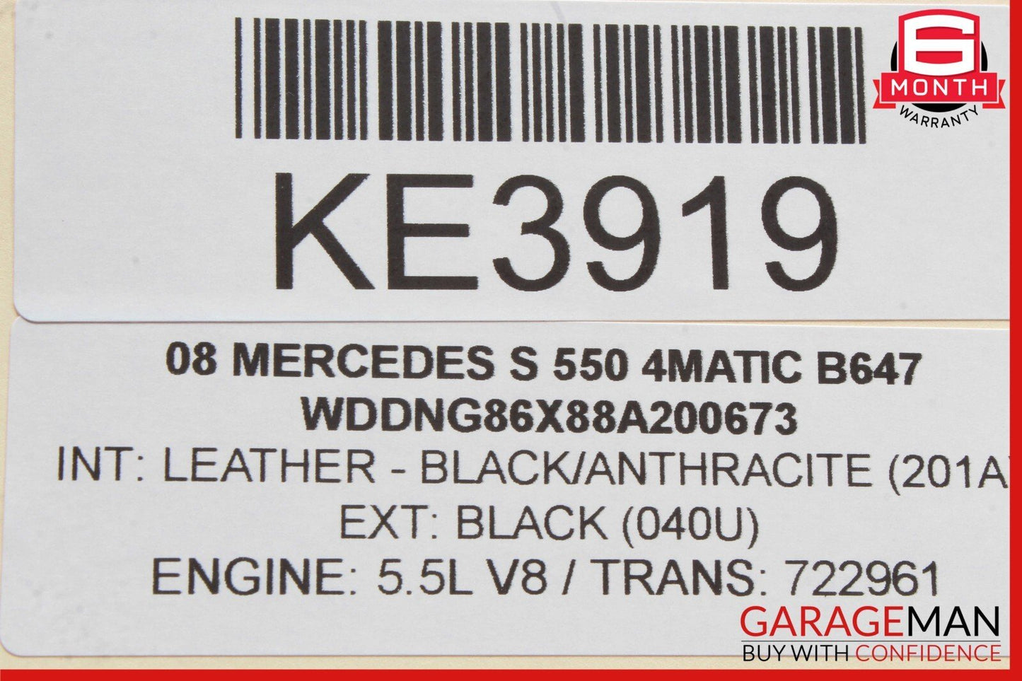 07-13 Mercedes W221 S550 S450 Center Dash A/C Air Vent Trim Clock 2218300954 OEM