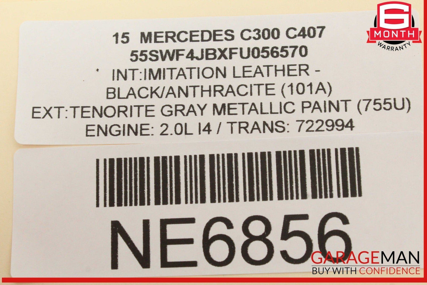 15-19 Mercedes W205 C300 C350e Dash Navigation Display Screen Monitor Unit OEM