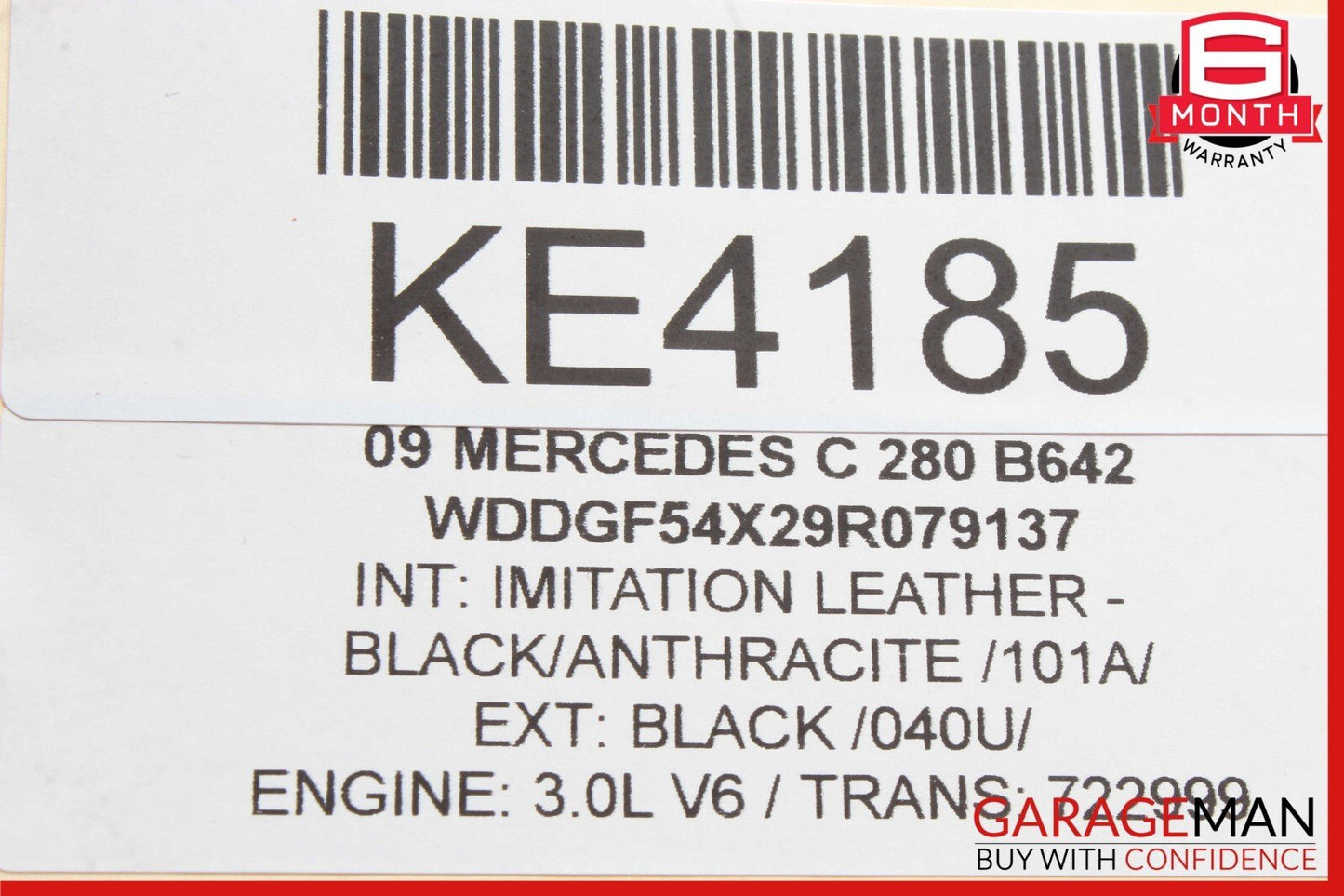 08-17 Mercedes W204 C300 SLK250 Front Right Side Lower Control Arm RWD OEM