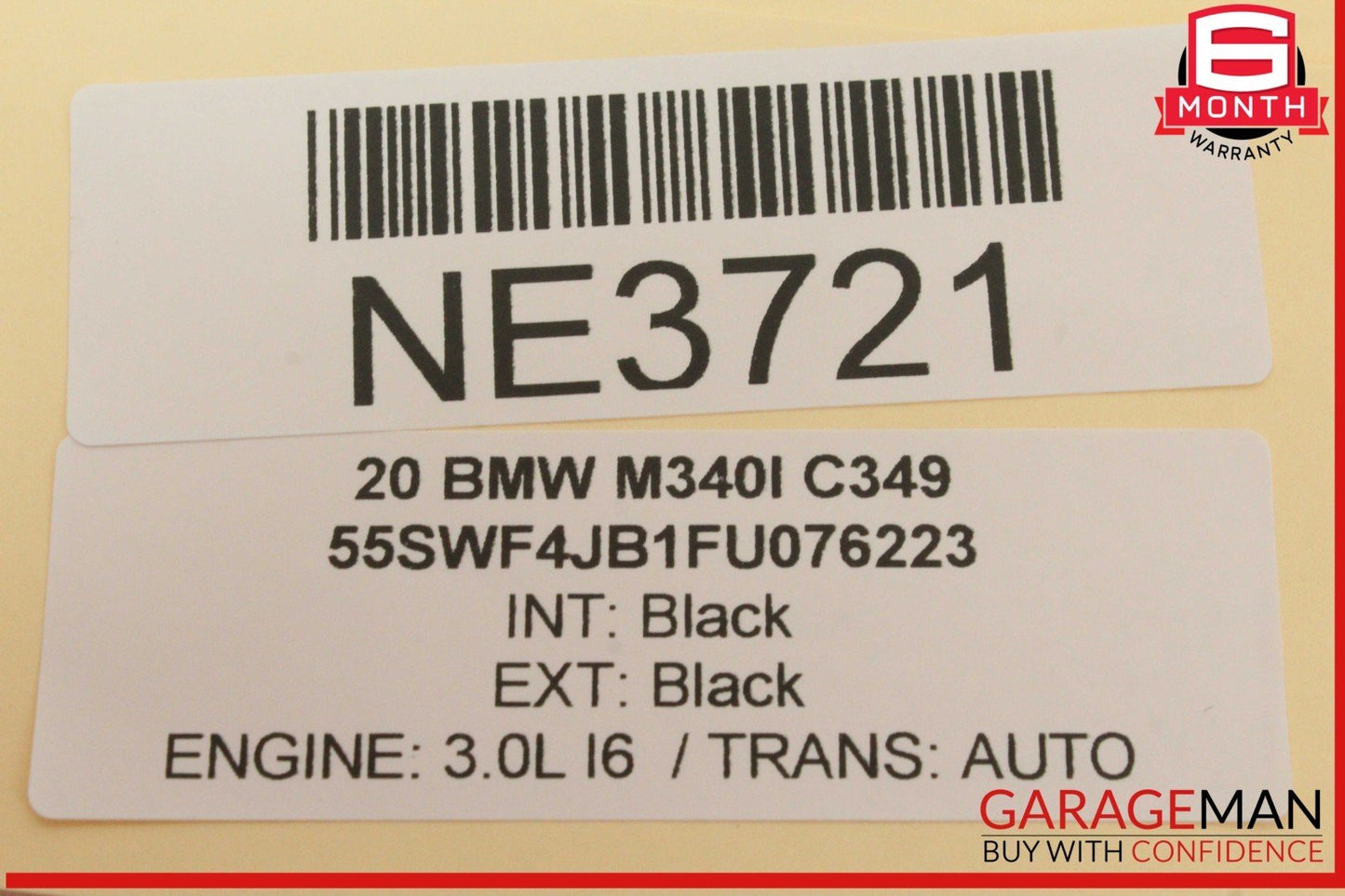 19-24 BMW M340i G20 Rear Power Distribution Relay Junction Fuse Box 8795478 OEM