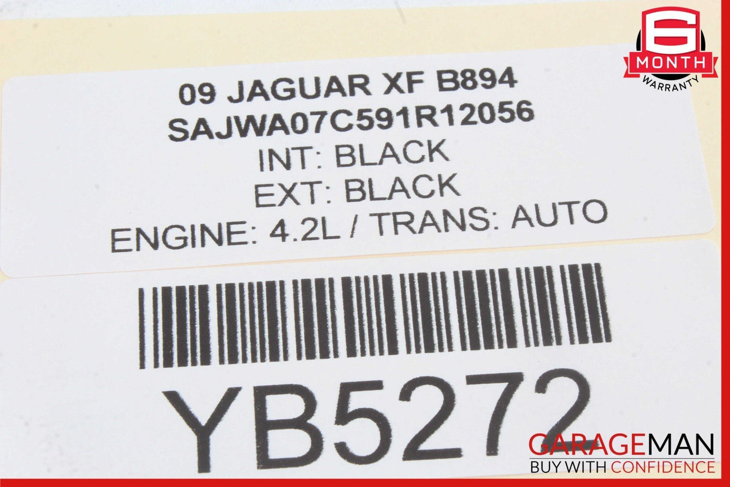 09-11 Jaguar XF Steering Wheel W/ Cruise Controls 8X23CCLEG OEM