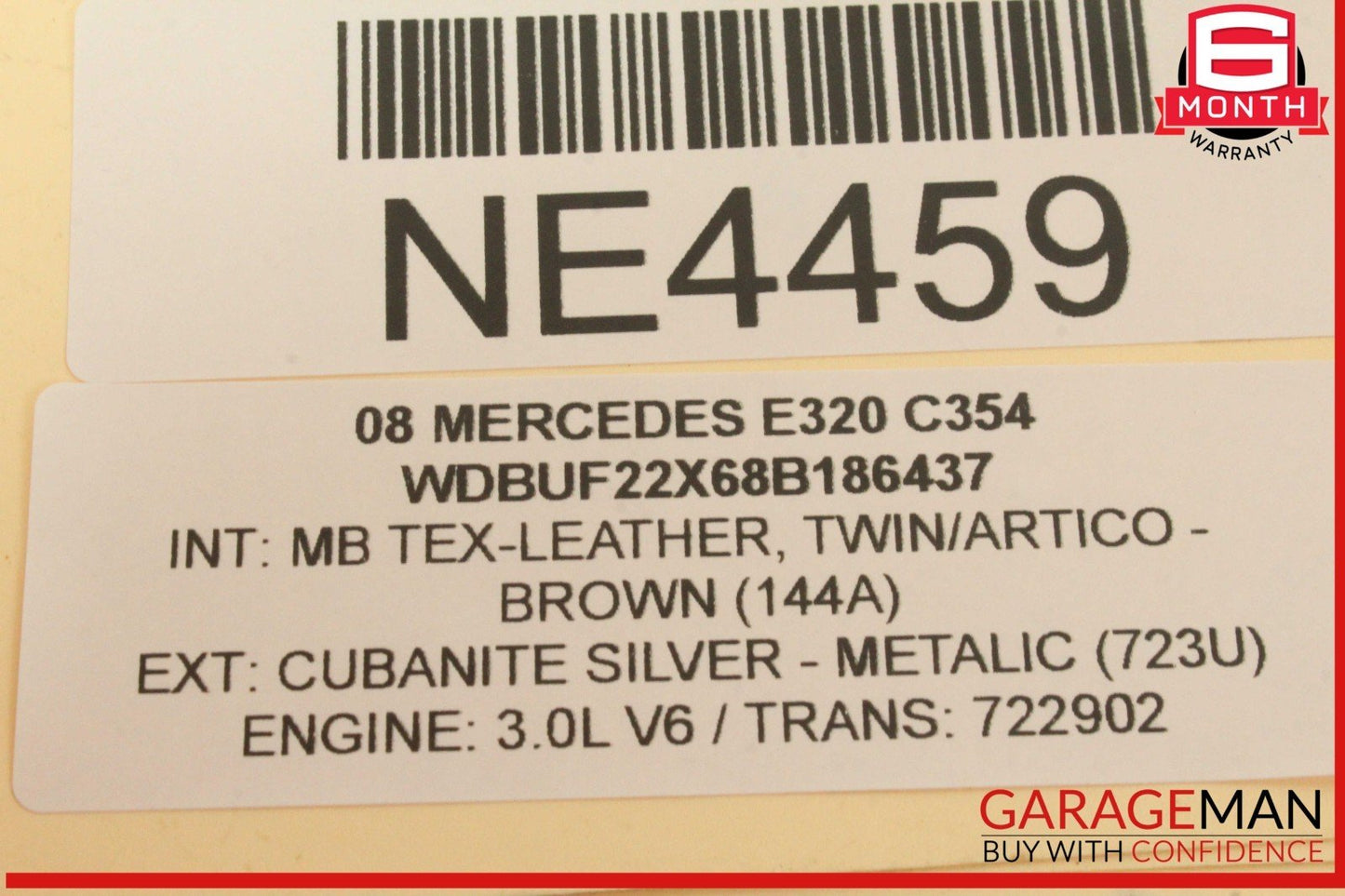 03-11 Mercedes W211 E320 CLS350 Trunk Fuse Relay Box Control Module OEM