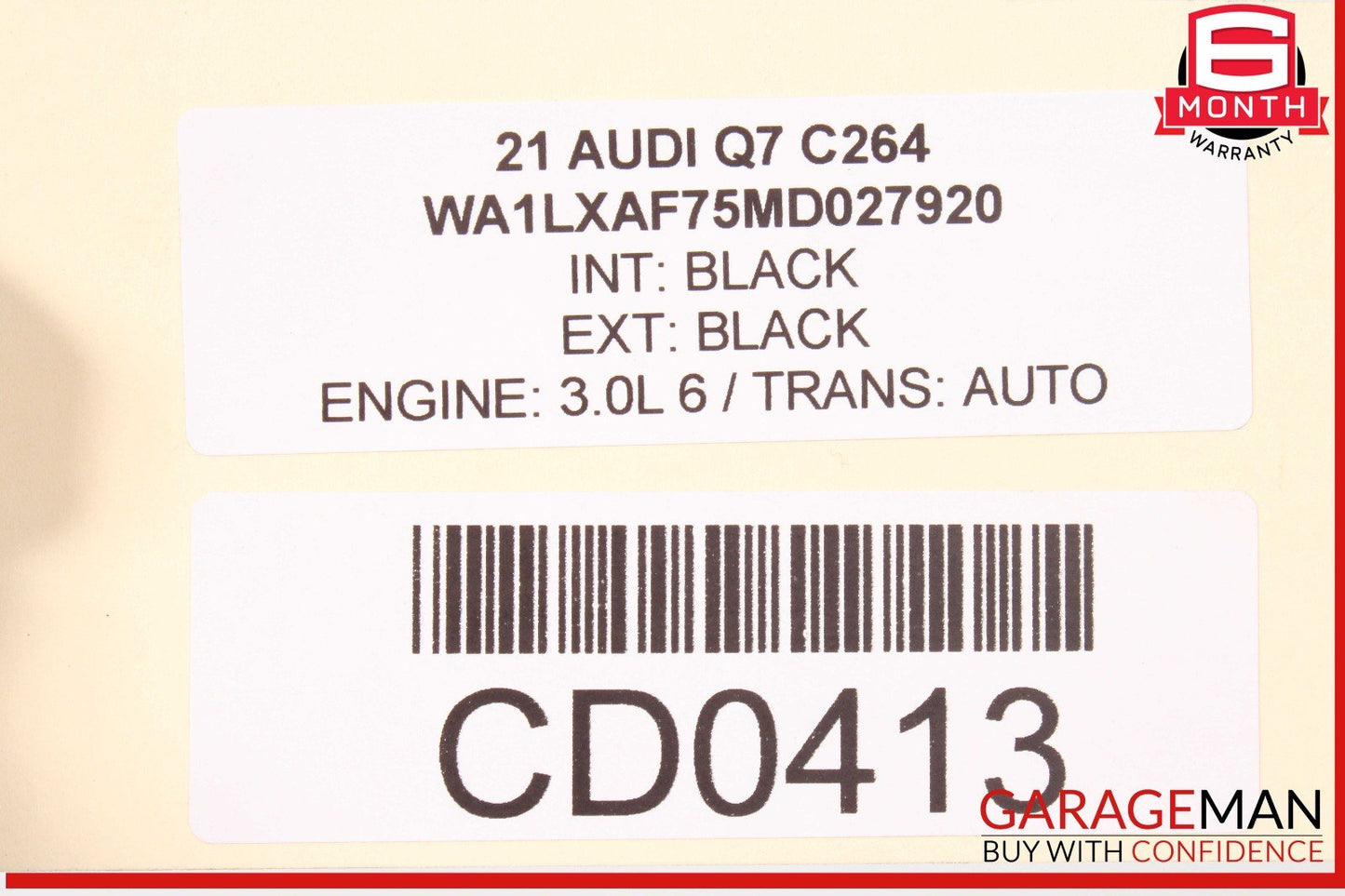 20-24 Audi Q7 3.0L Automatic Transmission OEM 70k
