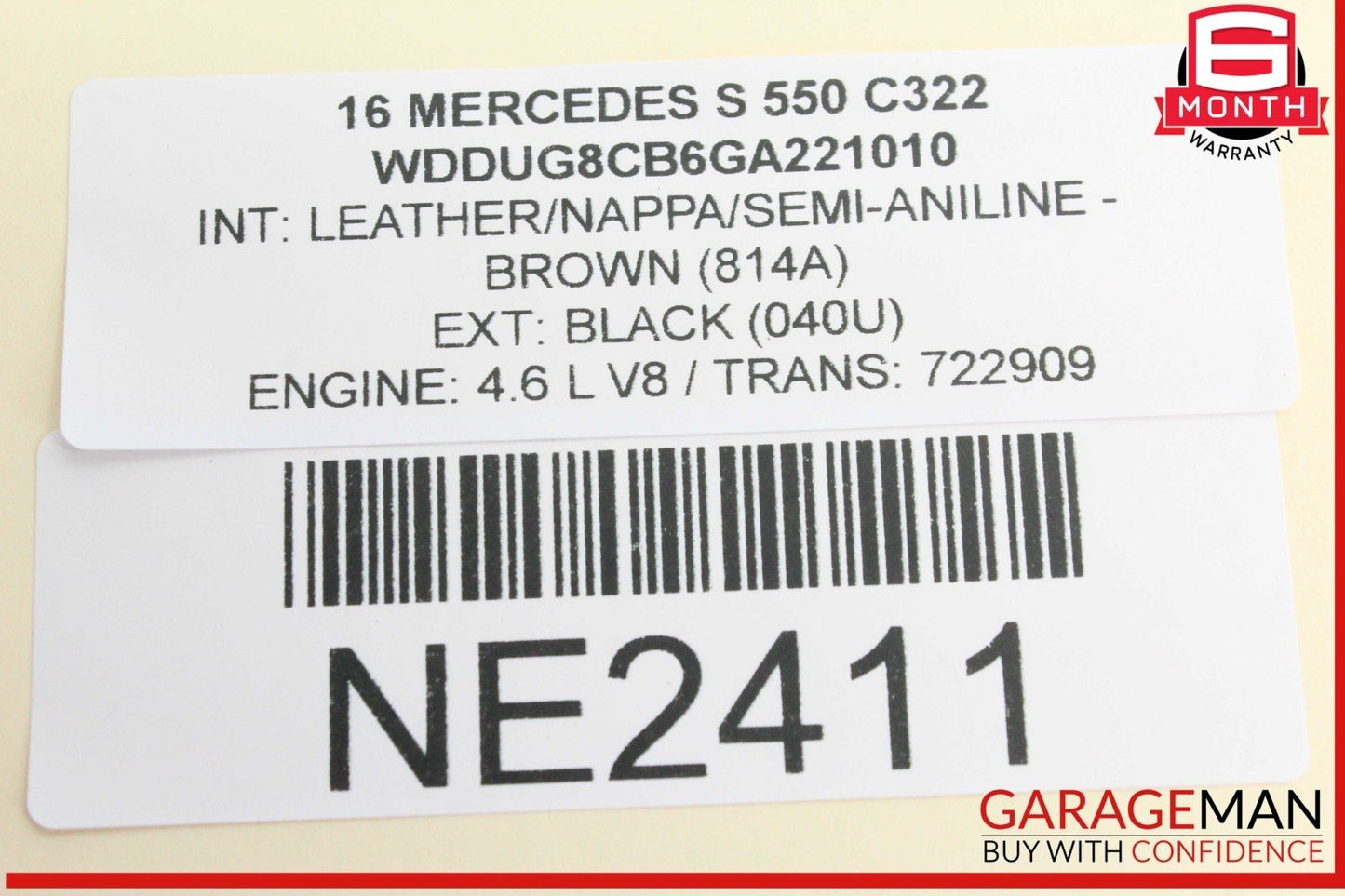 14-17 Mercedes W222 S550 Speedometer Gauge Display Screen 2229008510 OEM