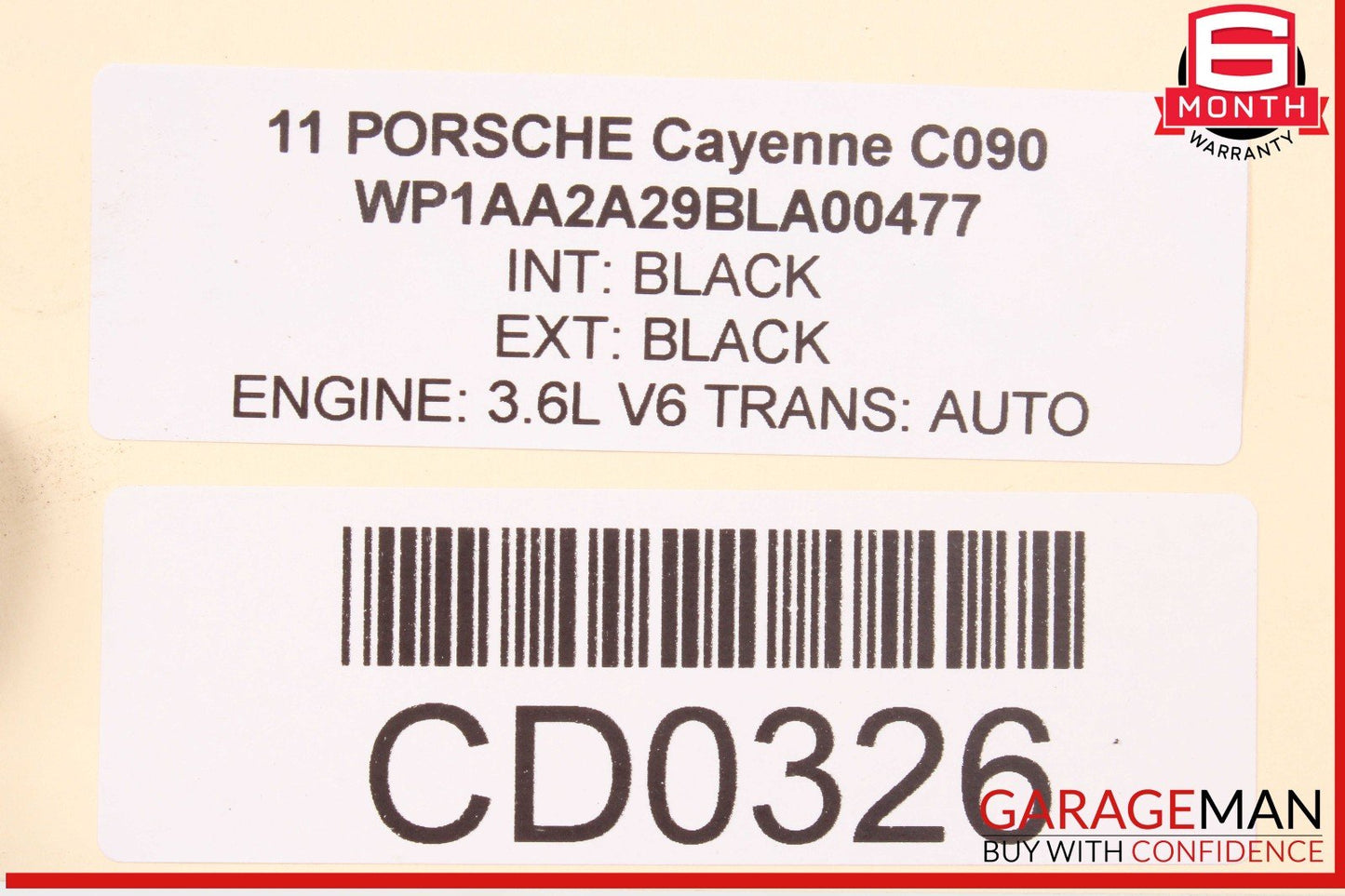 11-14 Porsche Cayenne 958 3.6L Trans Transmission Transfer Case OEM