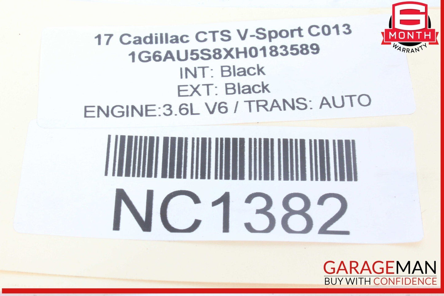14-19 Cadillac CTS V-Sport Rear Left and Rear Right Brake Caliper Calipers OEM