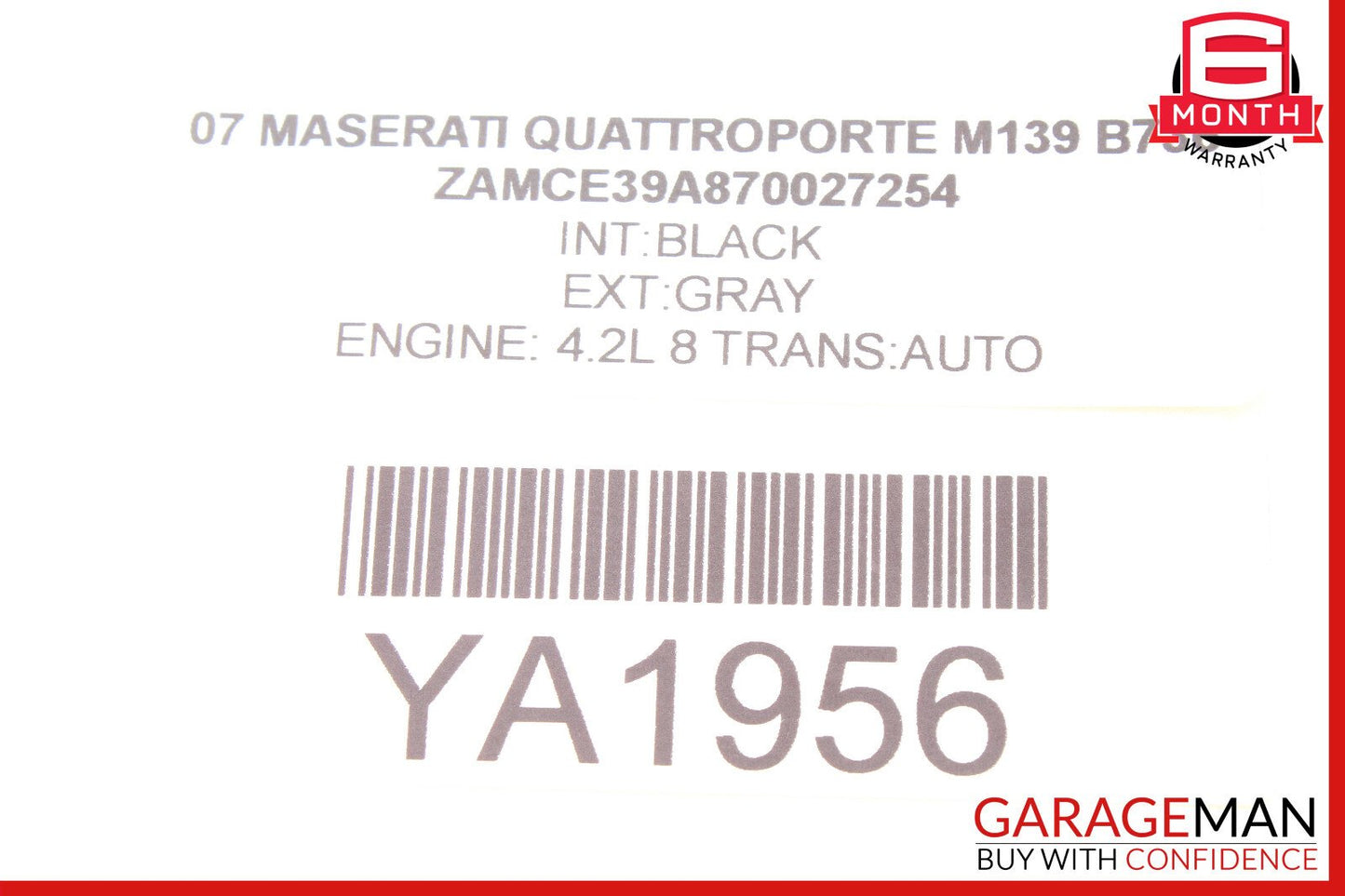03-08 Maserati Quattroporte M139 Steering Wheel Black OEM