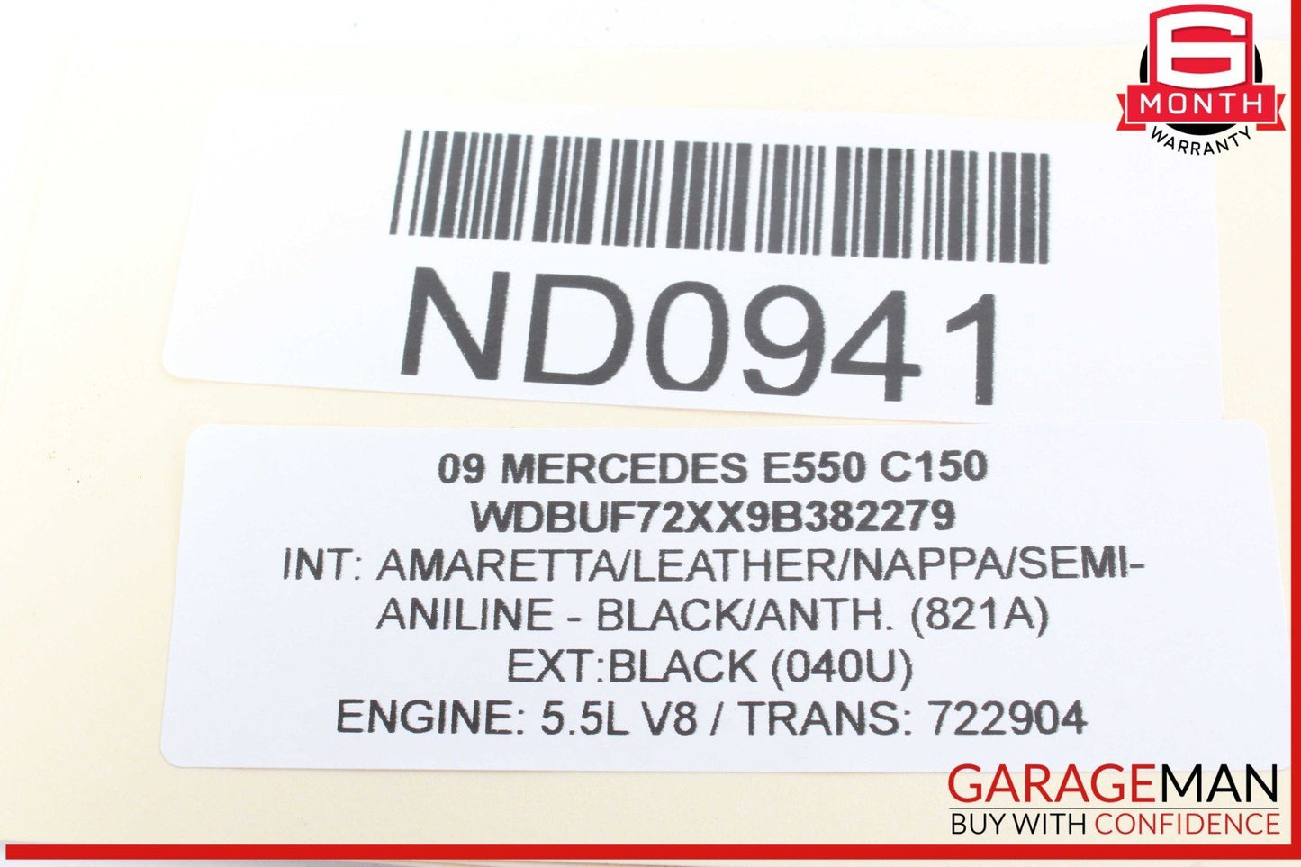 07-09 Mercedes W211 E550 E500 Front Left & Right Side Door Audio Sound Speakers