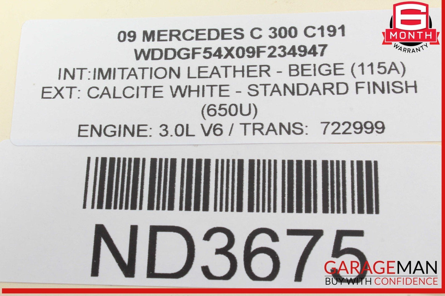 08-15 Mercedes W204 C300 GLK350 Rear Right & Left Door Sound Speakers Set OEM