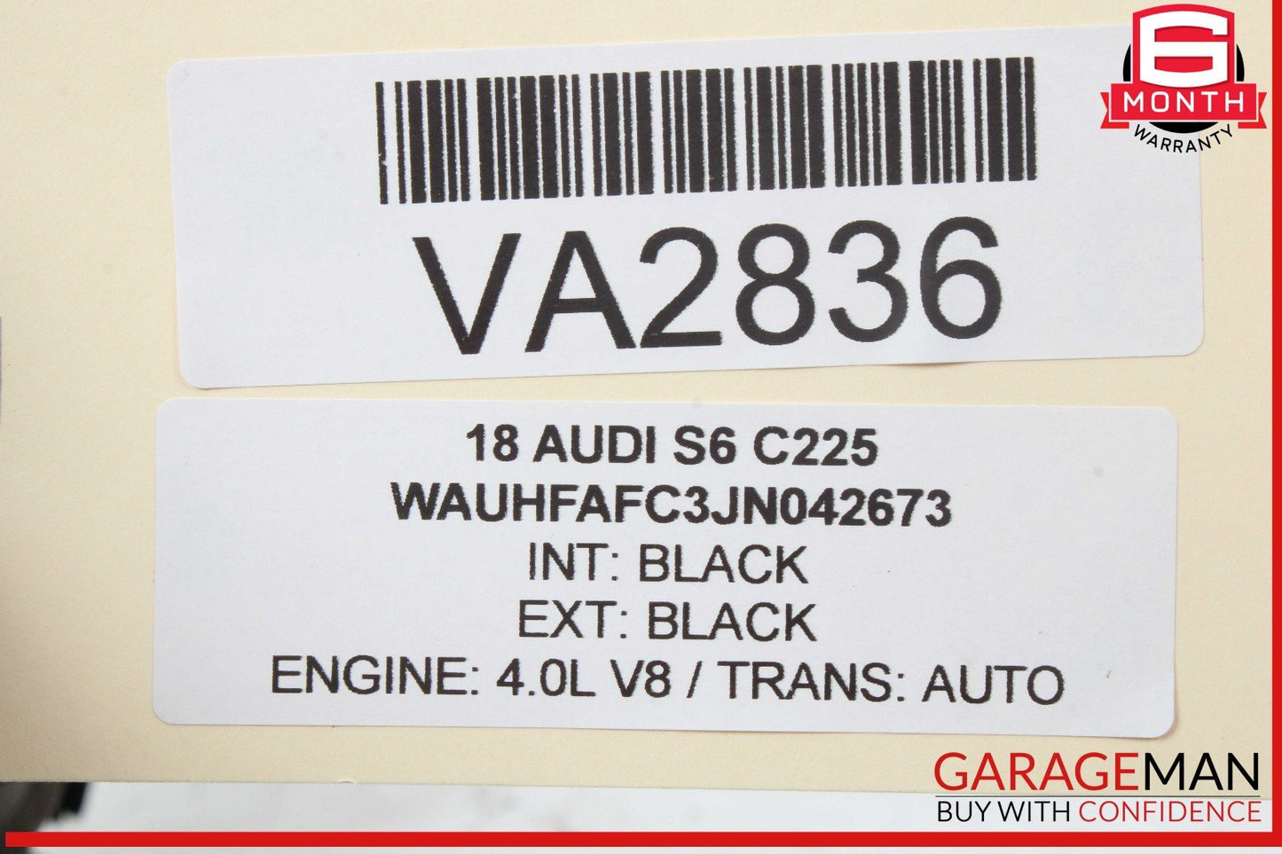 09-18 Audi S6 A7 Rear Left Side Spindle Knuckle Wheel Hub OEM