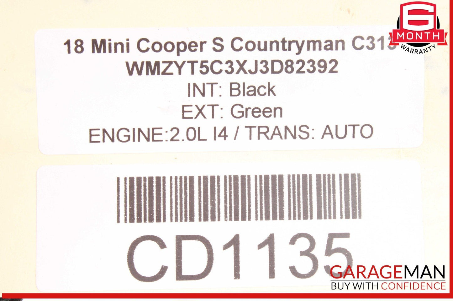 14-19 Mini Cooper S Countryman Automatic Transmission OEM