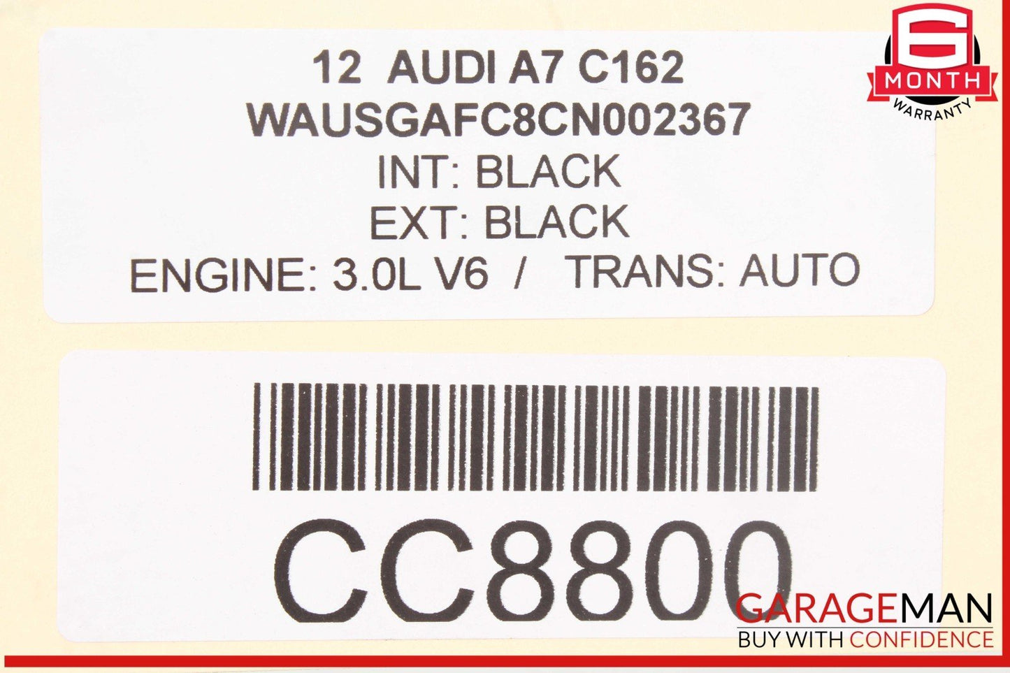 12-18 Audi A7 A6 Dual Radiator Motor Cooling Fan Shroud Assembly 4H0121003N OEM