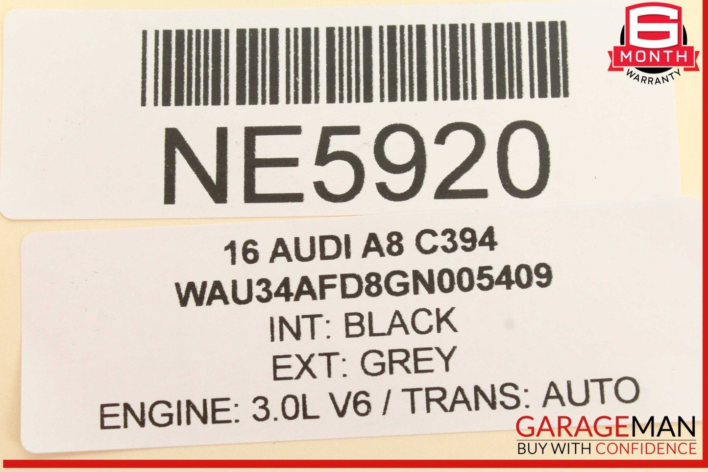 11-18 Audi A8 Rear Right and Left Side Door Audio Sound Speaker Set Bose OEM