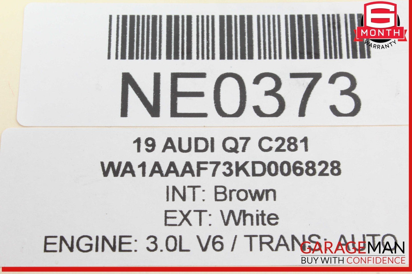 18-24 Audi Q7 Front Windshield Wiper Motor w/ Linkage Bosch 4M8955023 OEM
