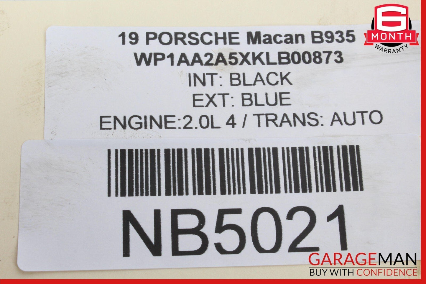 17-20 Porsche Macan 95B Engine Cylinder Head 06K403AG OEM