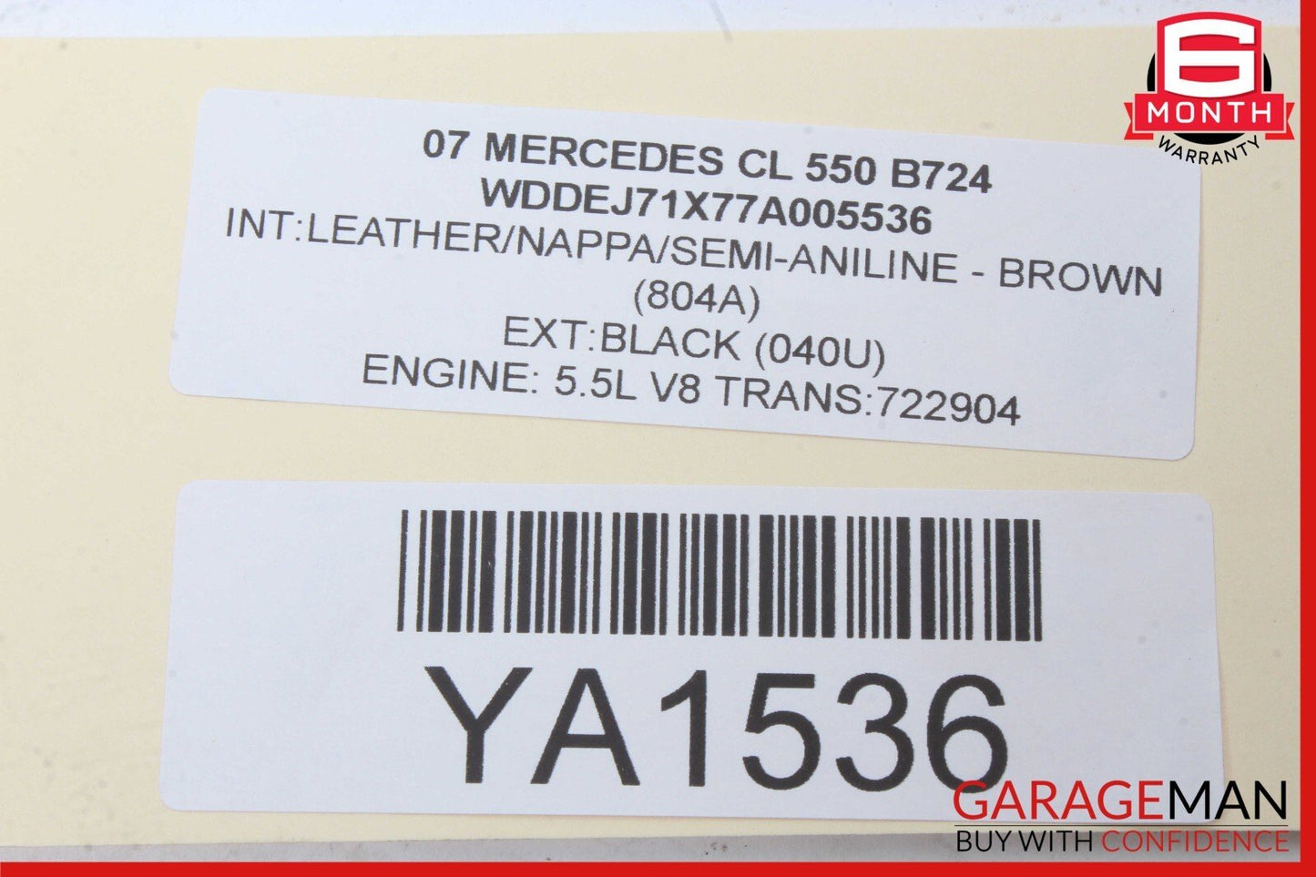 07-10 Mercedes W216 CL550 S550 Upper Overhead Dome Light Sunroof Control OEM