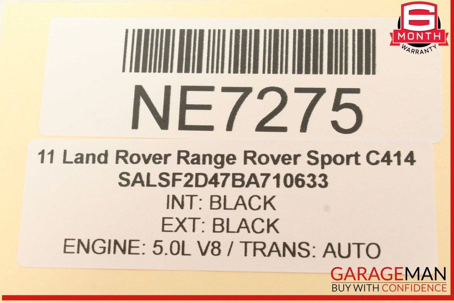 10-13 Land Rover Range Rover Sport Front Left Side Steering Wheel Black OEM