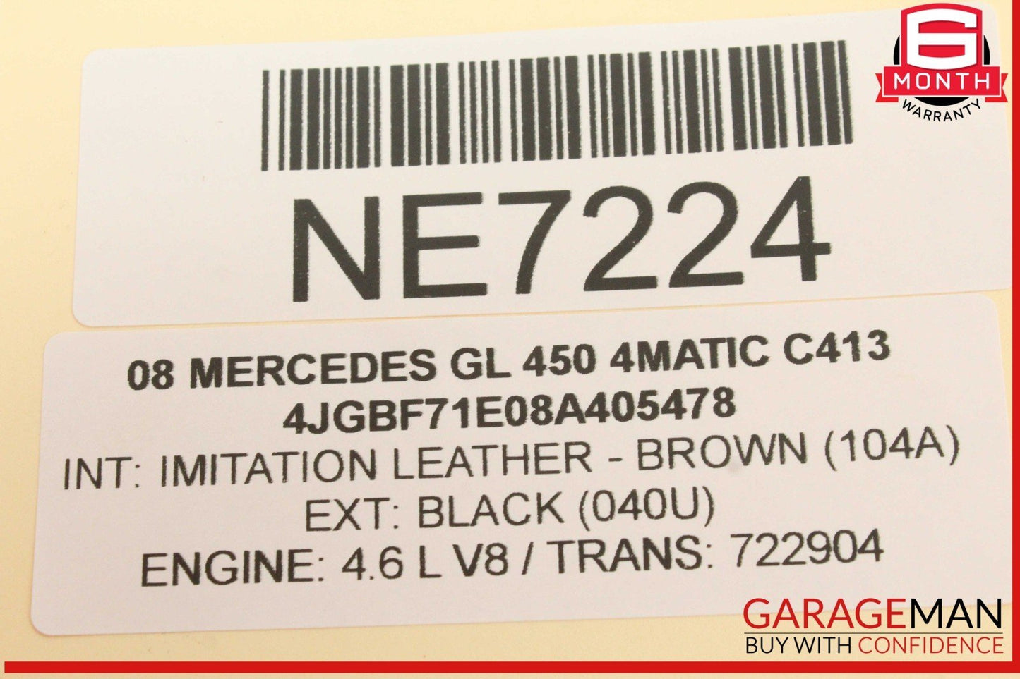 07-12 Mercedes X164 GL450 4MATIC Rear Subwoofer Audio Speaker Harman Kardon OEM