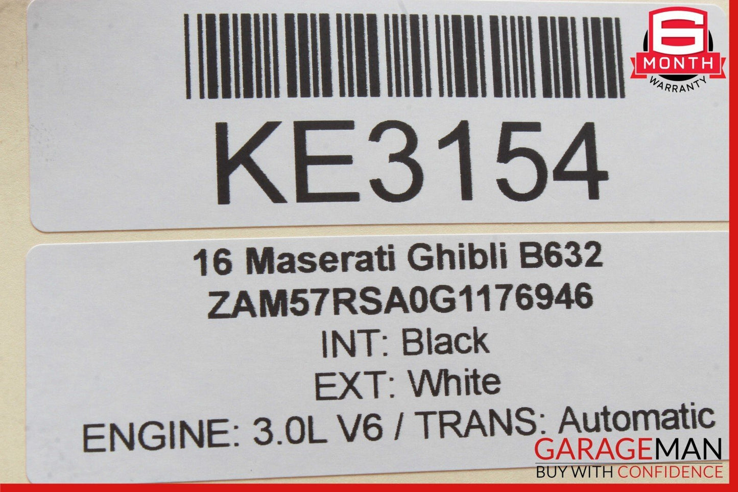 14-21 Maserati Ghibli Front Right Passenger Side Exterior Door Handle OEM