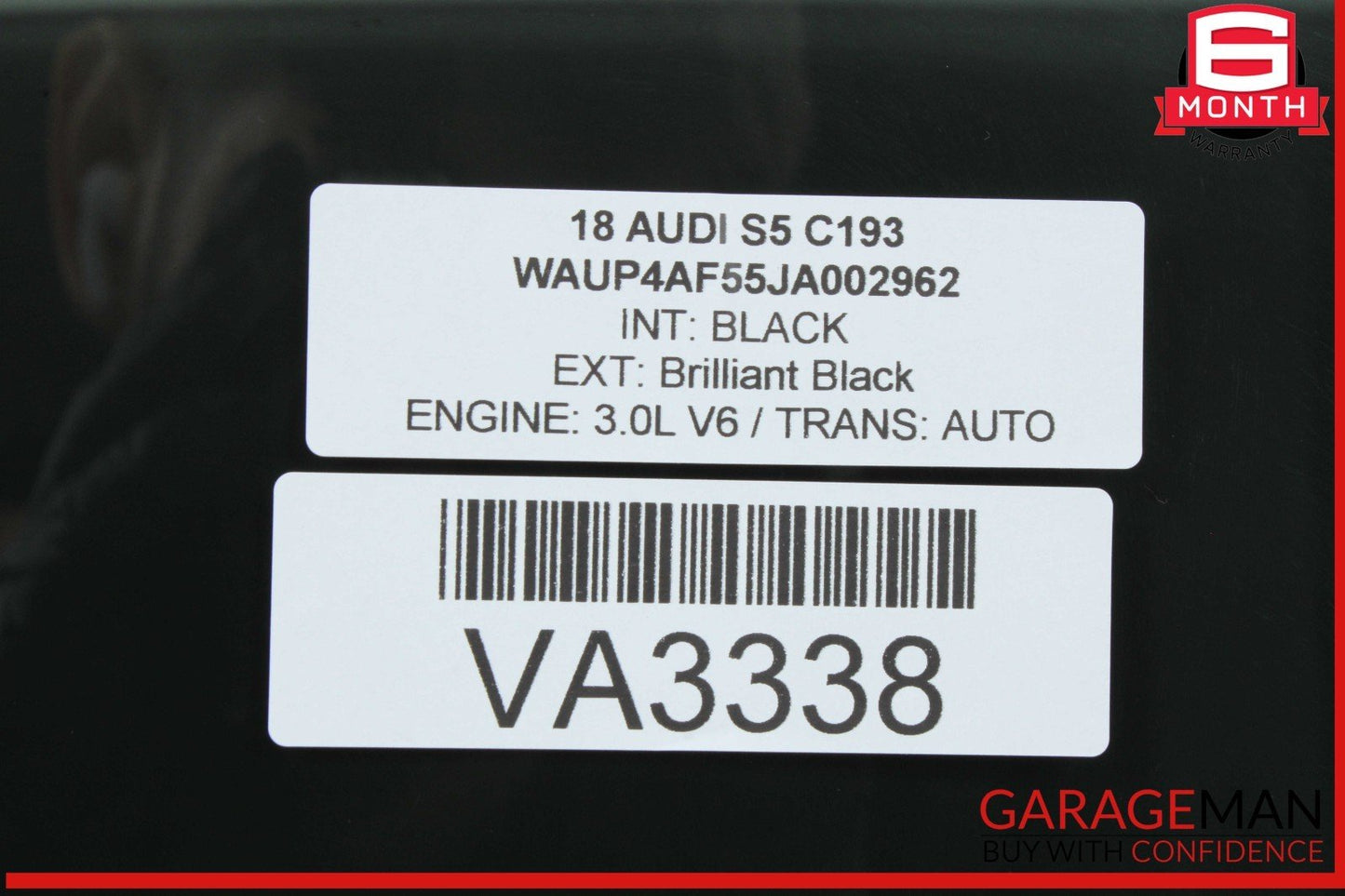 18-24 Audi S5 A5 RS5 Coupe Front Right Passenger Side Door Window Glass OEM
