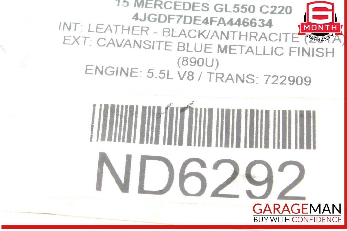 12-20 Mercedes X166 GL550 GL450 CLS550 Upper Oil Pan Section 2780140200 OEM