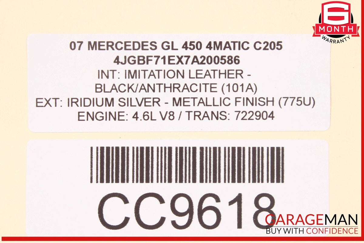 06-13 Mercedes X164 GL450 GL550 Engine Motor Radiator Cooling Fan Assembly OEM