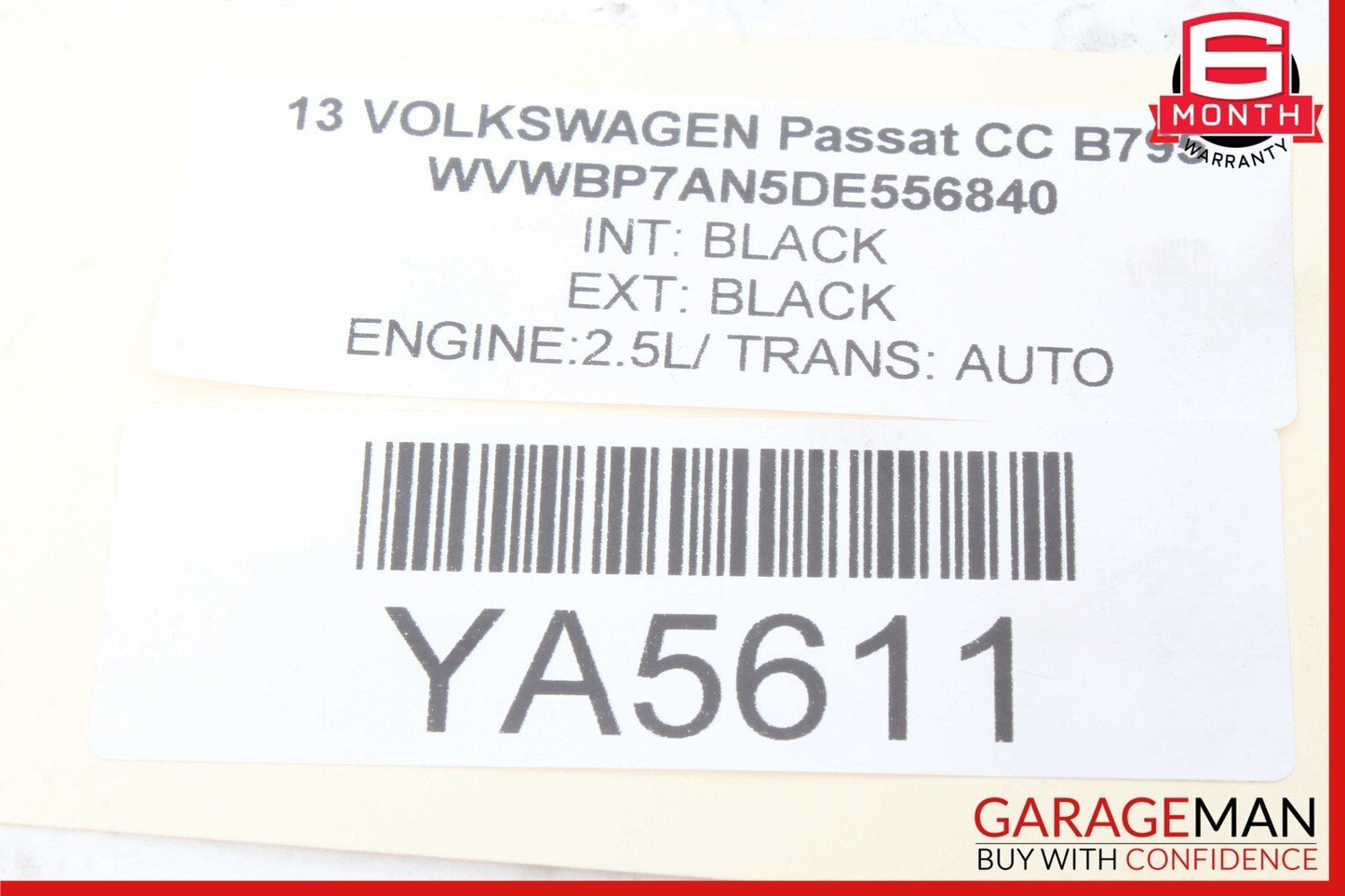 09-17 Volkswagen VW CC Front Left Side Spindle Knuckle Hub w/ Brake Caliper Set