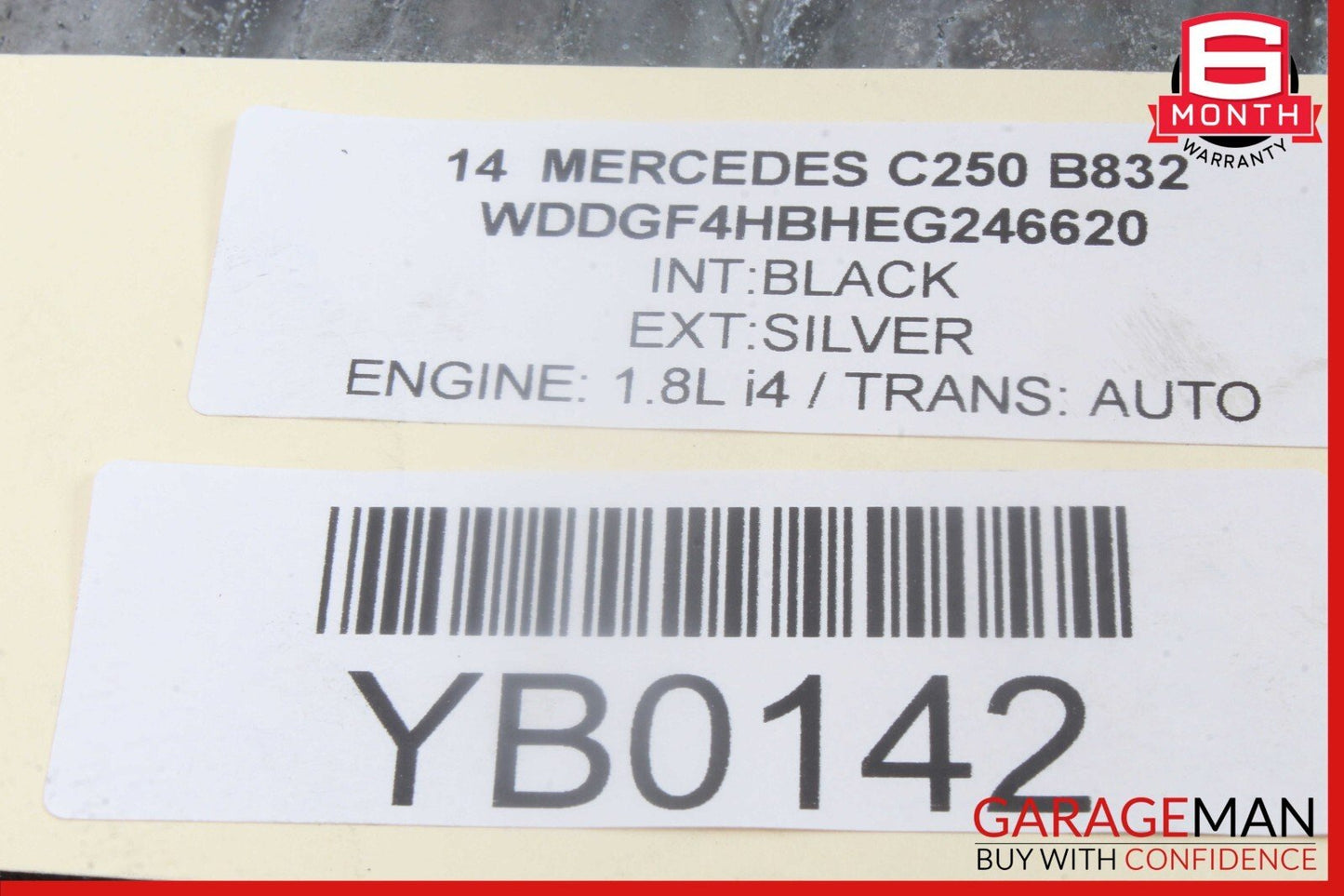 12-15 Mercedes W204 C250 SLK250 M271 Lower Oil Pan Section 2710141602 OEM