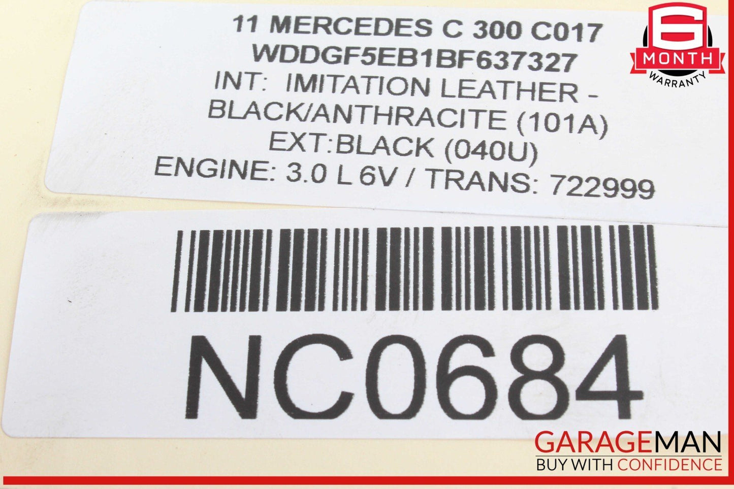 05-13 Mercedes W204 C300 CLK350 Engine Cylinder Head Cover Right Side OEM